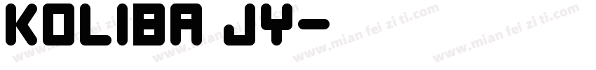 Koliba JY字体转换